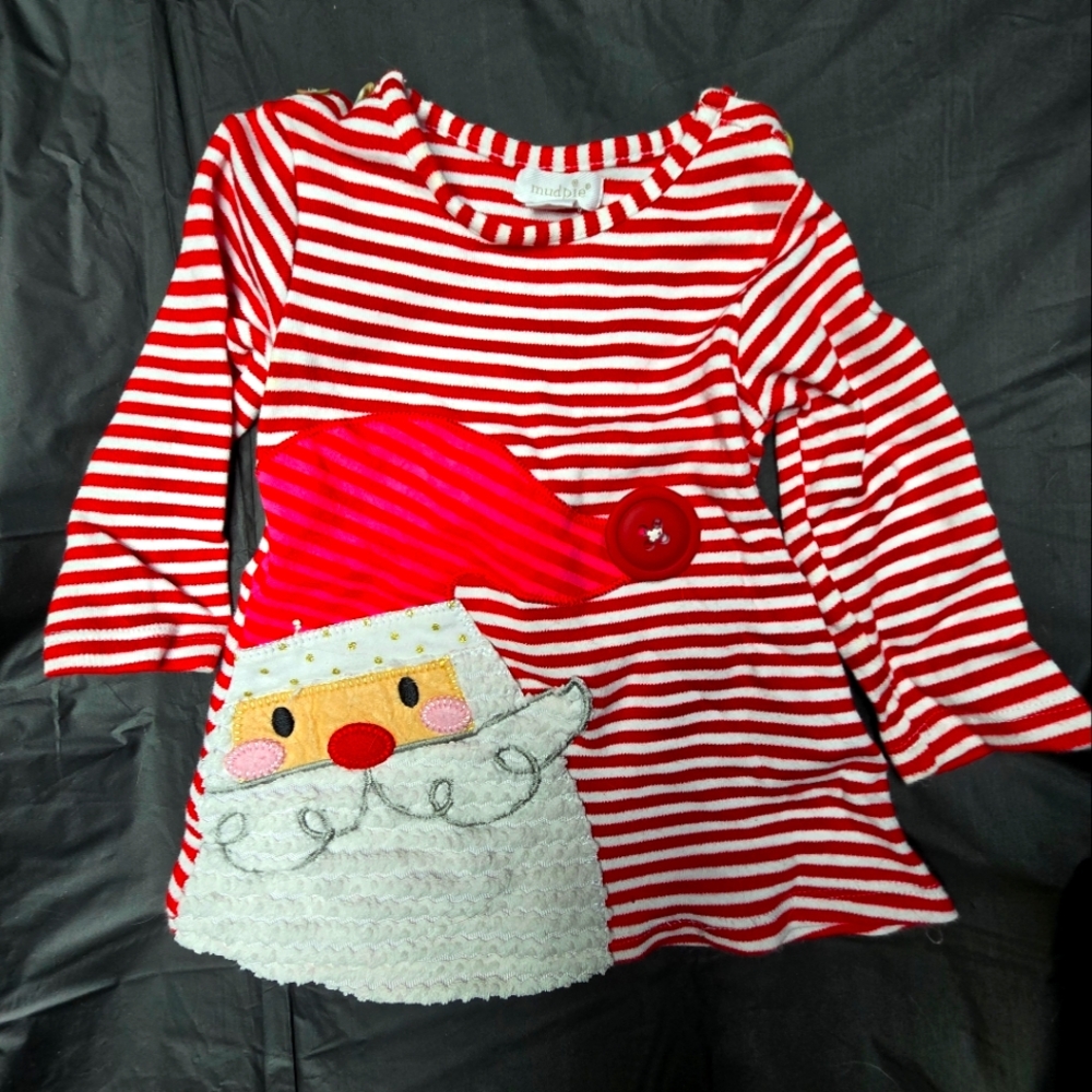 Santa Dress and Ruffle Butt Tights